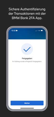 BMW Bank 2FA screenshot
