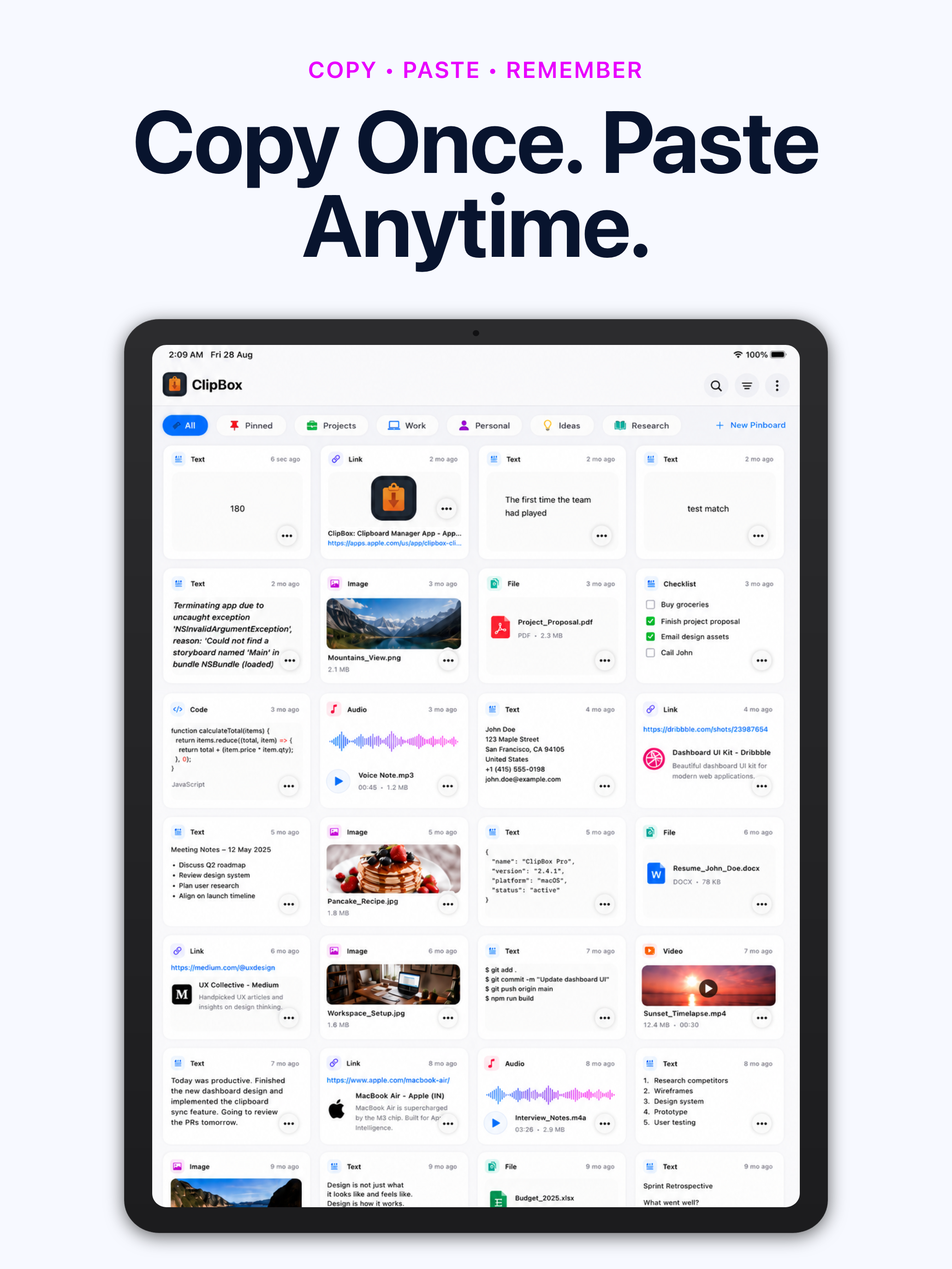 Clipboard Manager - ClipBox screenshot 9