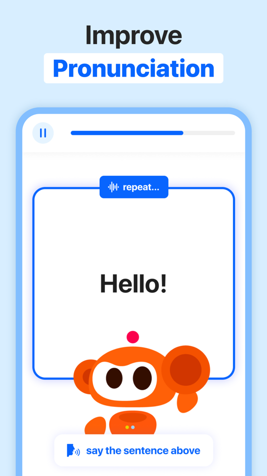#4. Speak-Up: AI English Learning (iOS) Podle: Early Start Co. Ltd