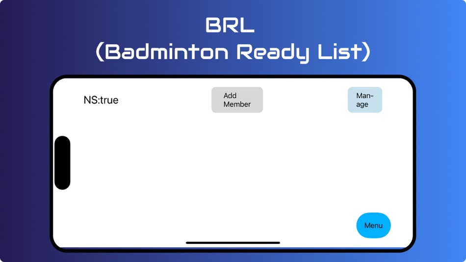 #1. BRL - (Badminton Ready List) (iOS) 由: JunHyeong Kim