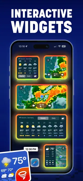 Weather #1 Interactive Widgets : capture d’écran 5 sur 9