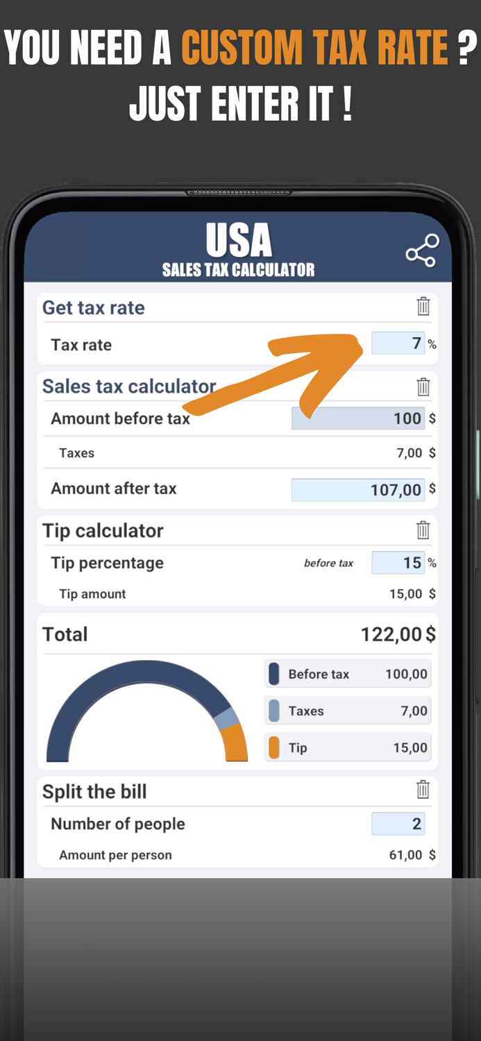 Sales Tax Calculator USA