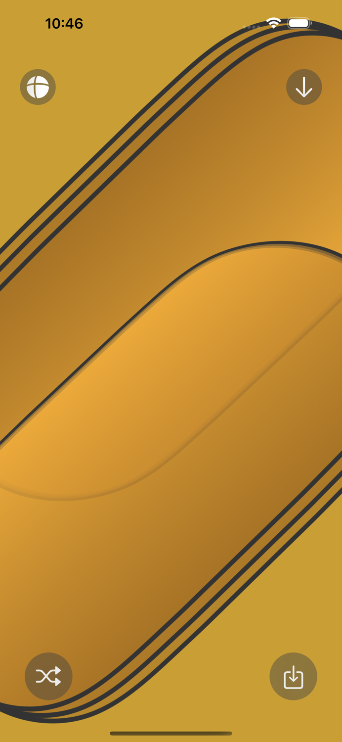 Creador de arte con formas