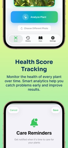AI Plant Health Scanner iPhone screenshot