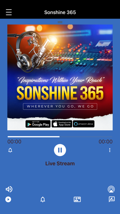 Sonshine 365 app screenshot