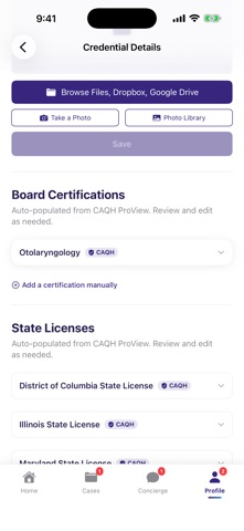 App screenshot