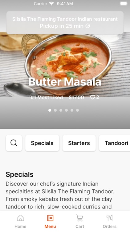 Silsila Flaming Tandoor Indian