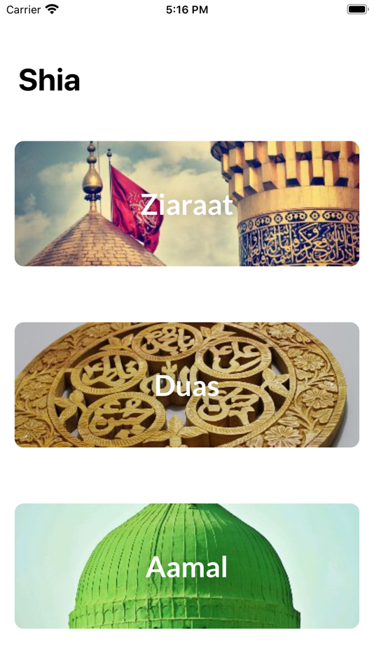 #1. Shia App (iOS) 由: Mir Mustafa Ali