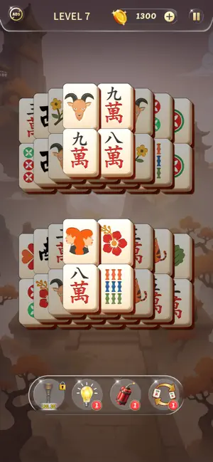 Zen Mahjong Tile Brain Puzzle screenshot 2
