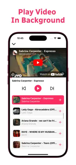 Tubidy FM Music & Video Player iPhone Ekran Görüntüsü 2