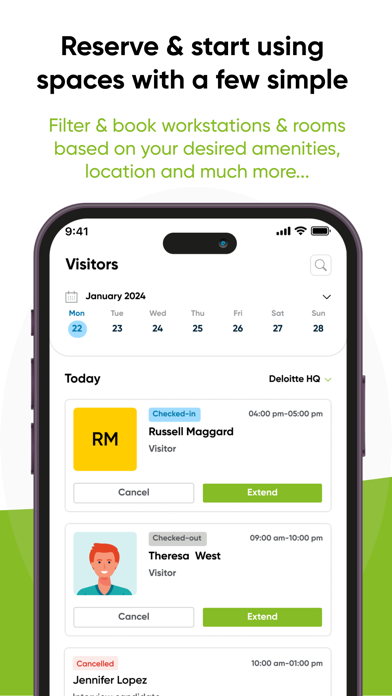 Screenshot 4 of Deloitte Workplace App App