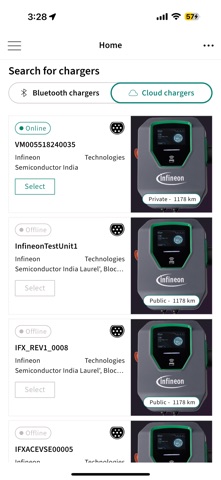 Smart AC EV Charger screenshot