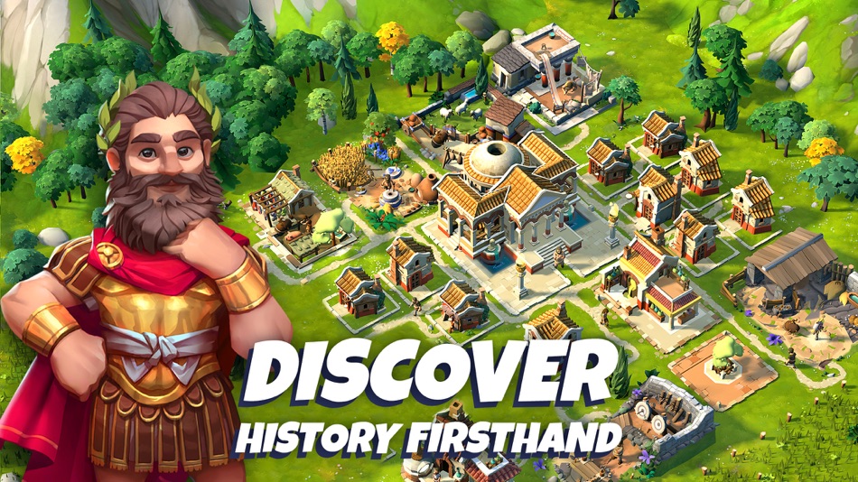 #2. Rise of Cultures: Kingdom game (iOS) โดย: InnoGames