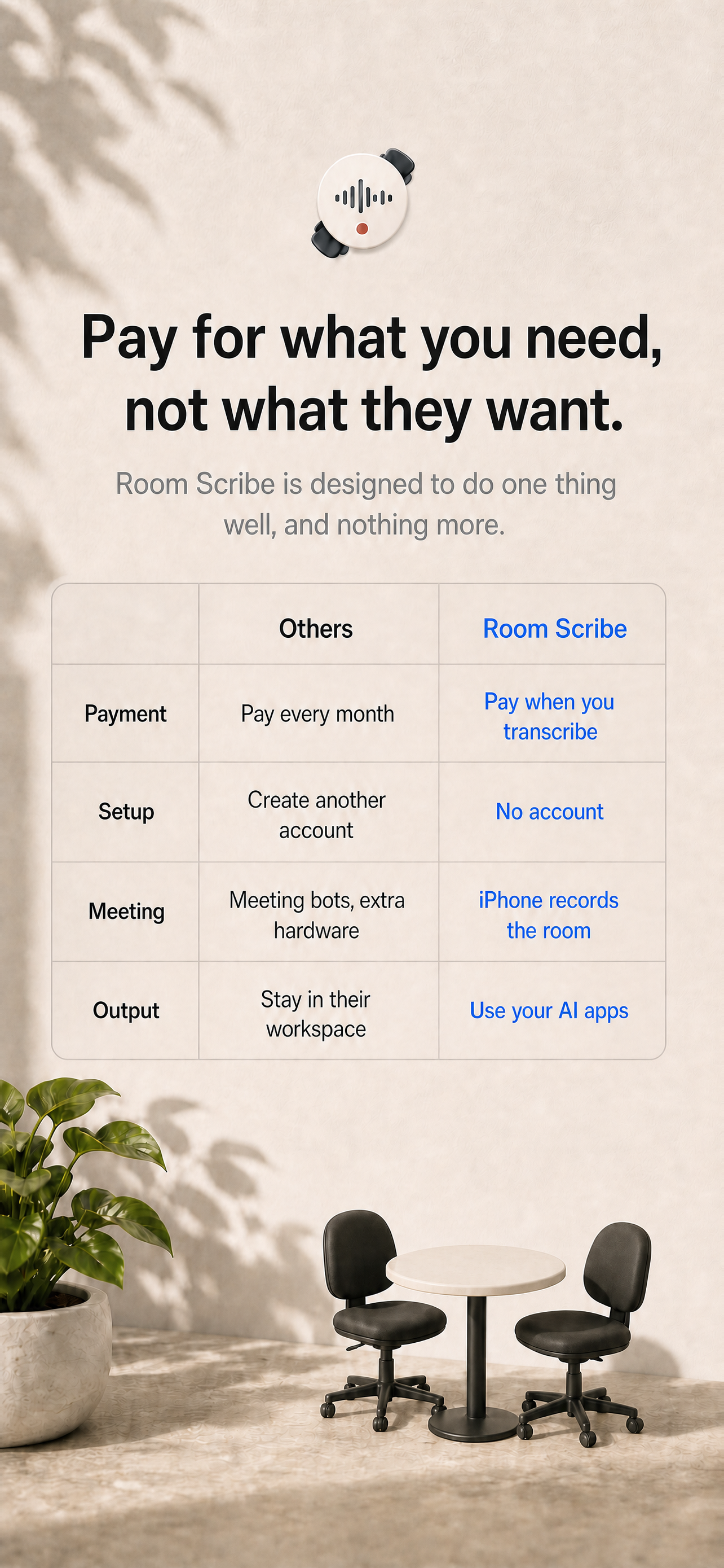 Room Scribe - Meeting Recorder screenshot 6