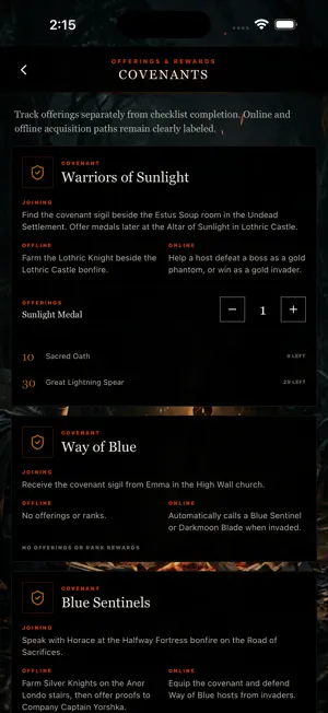 DS3 Companion screenshot 3