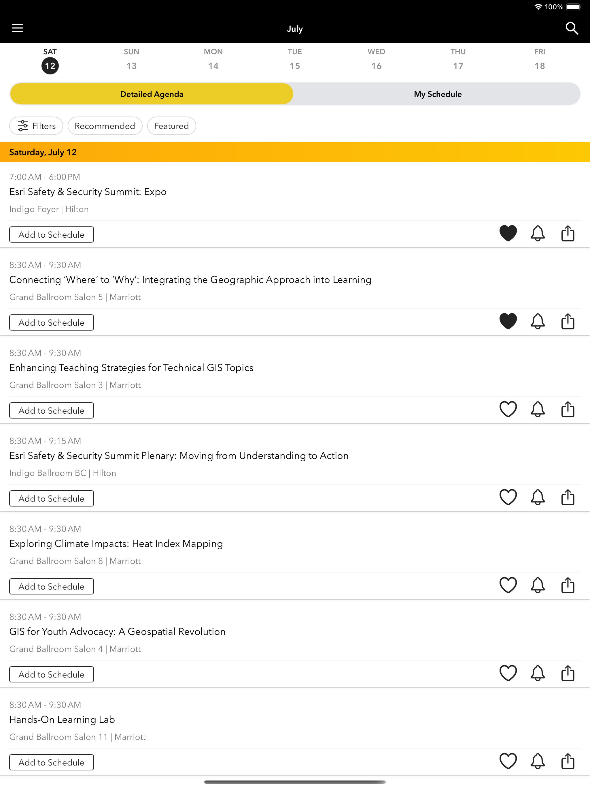 Esri Events