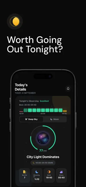 Moon Tracker: Sky & Star Guide screenshot 1