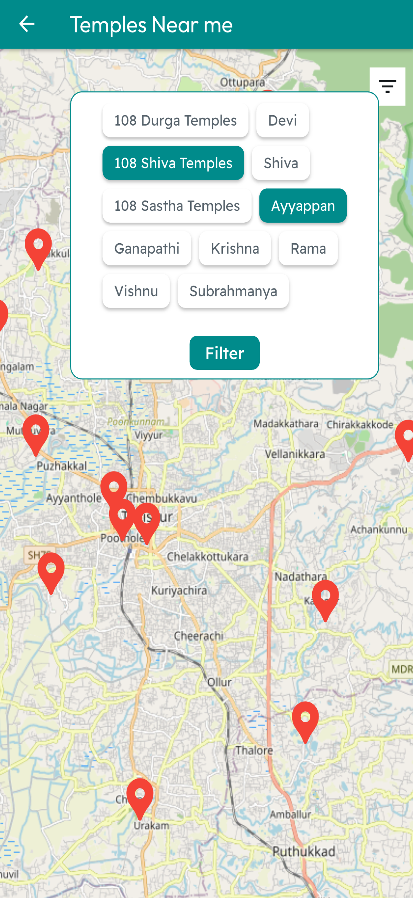 Kerala Temples
