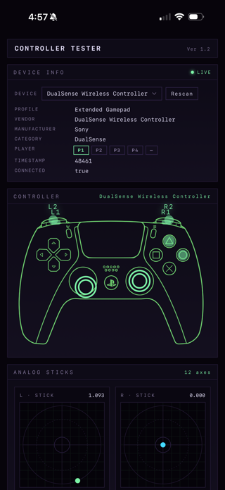 Controller Tester FGC Screenshot 1 of 3