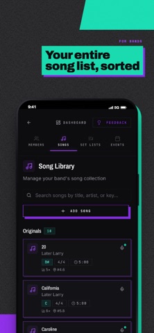 BANDANA - indie bands & venues screenshot