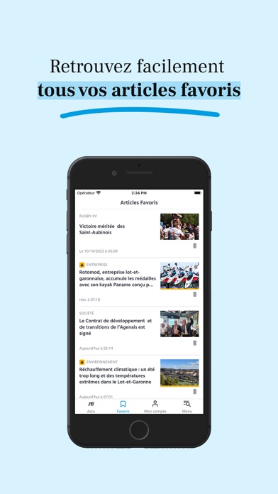 Le Petit Bleu d'Agen - Actus Screenshot