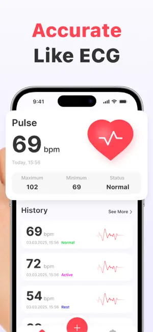 Heart Rate: Pulse Checker screenshot 2