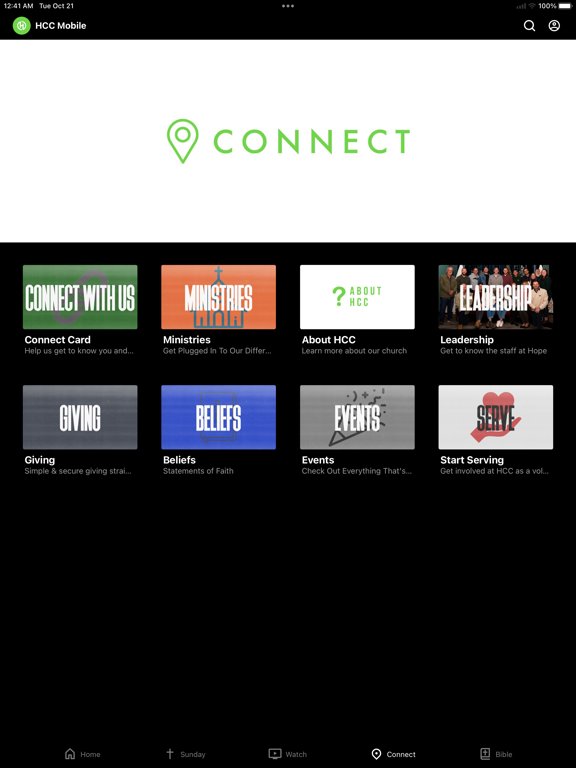 HCC Shelby Mobile iPad screenshot 4 - Lifestyle app
