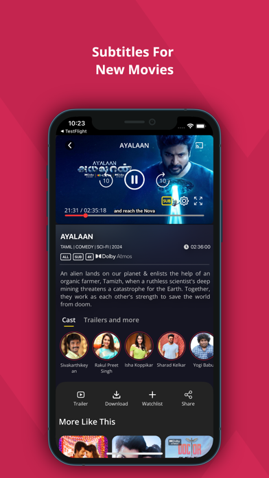 Sun NXT : Live TV & Movies Screenshot