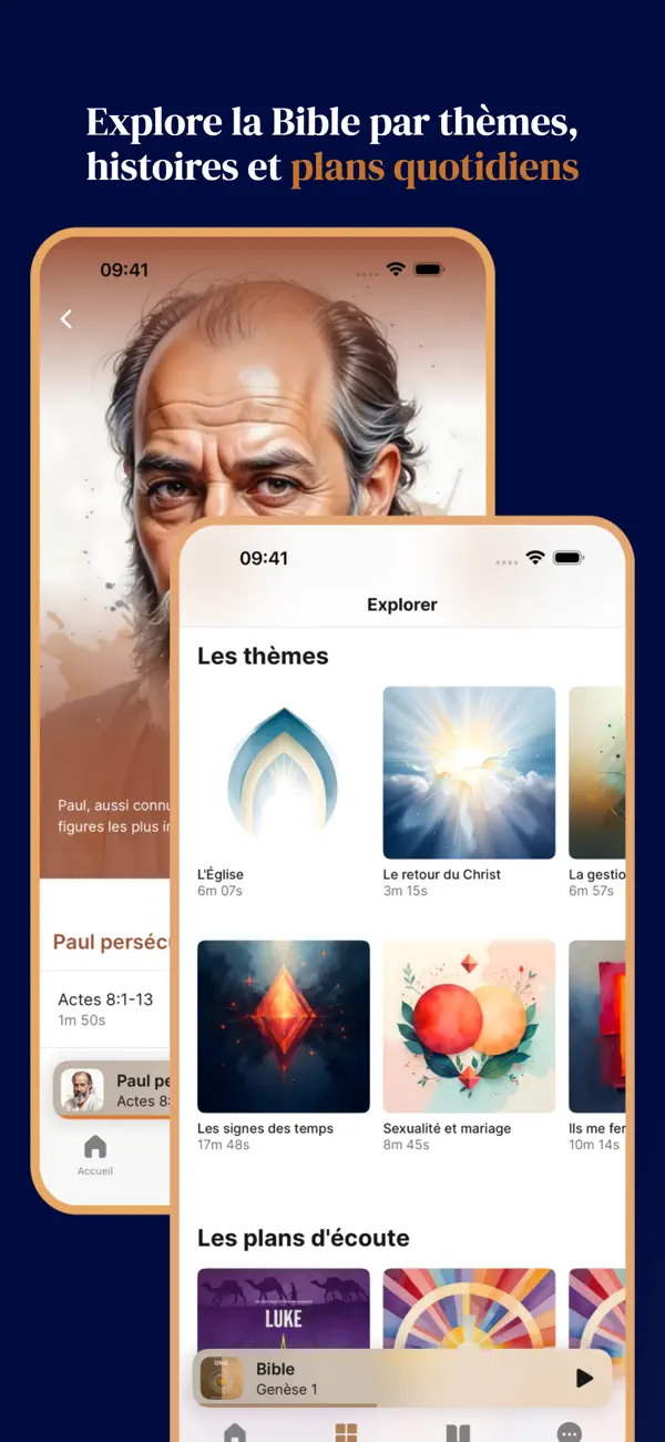 Screenshot #2 pour audibible: bible audio