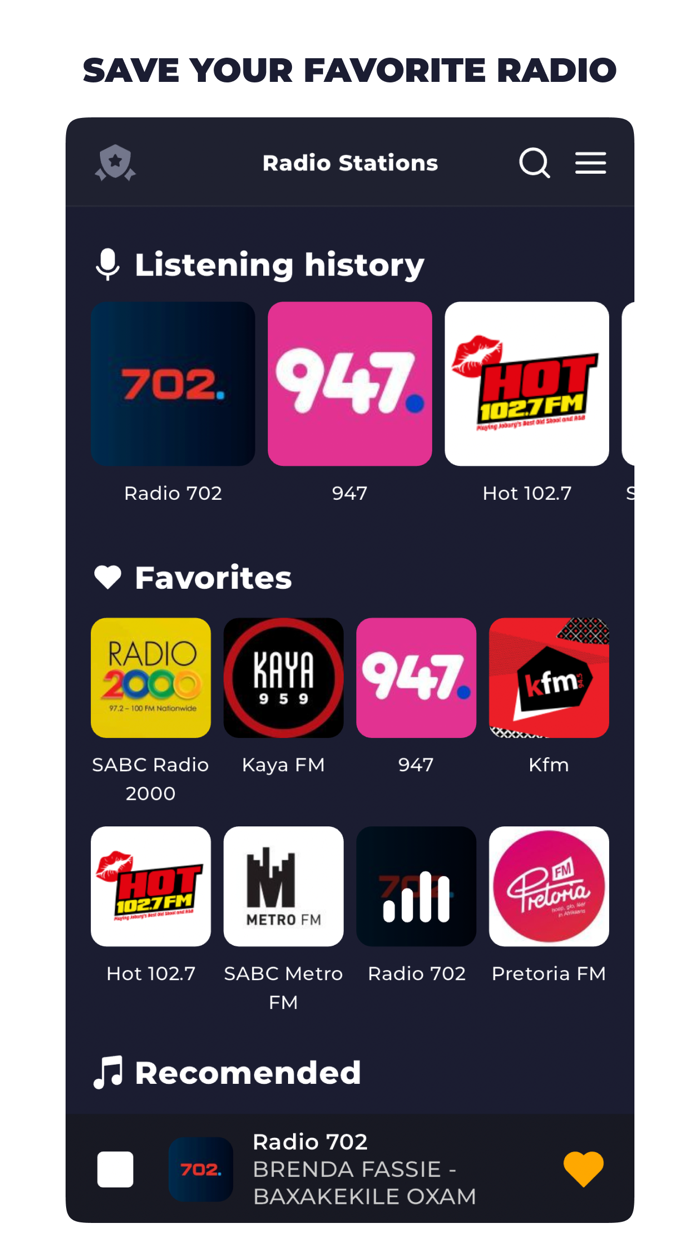 Radio Südafrika Online