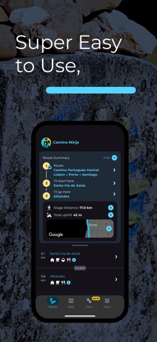 Camino Ninja App Screenshot 1 of 5
