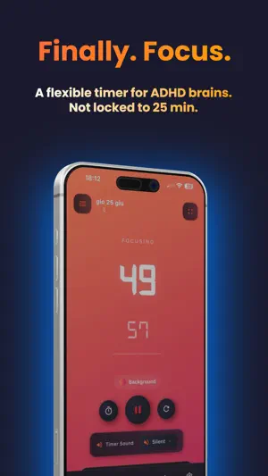 RemindFocus: ADHD Focus Timer screenshot 1
