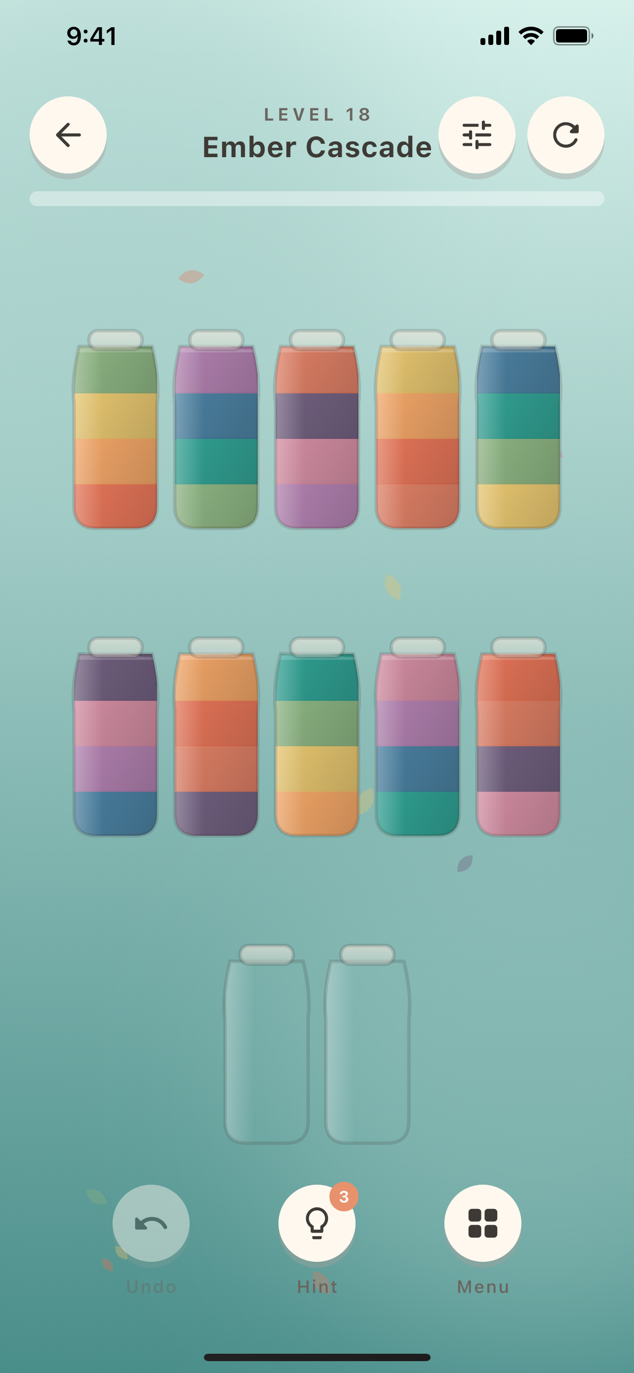Vase Garden: Sort Puzzle
