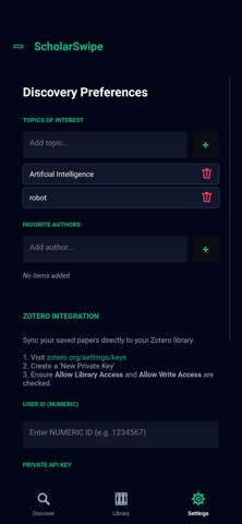 ScholarSwipe: Articles Fast screenshot