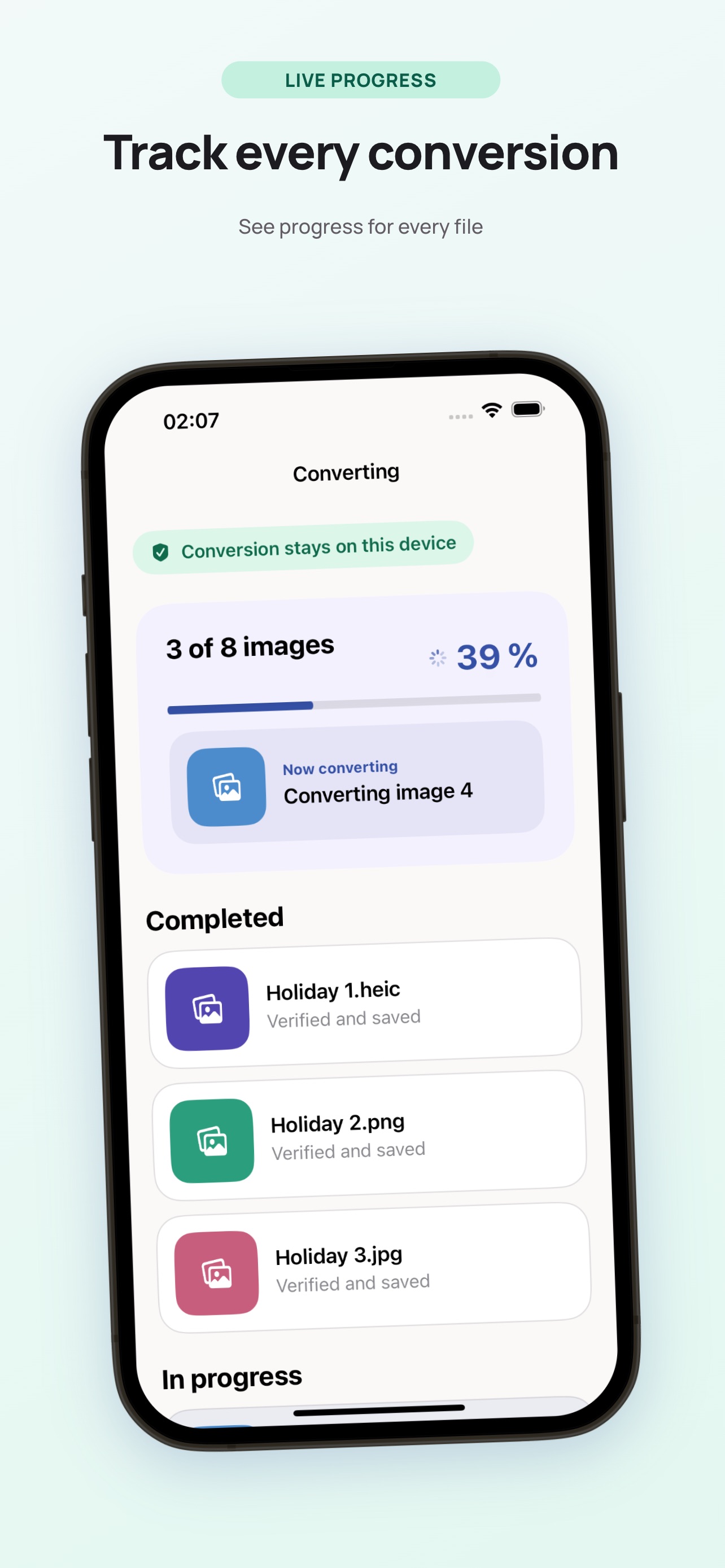 Screenshot 5 of Image Converter — HEIC to JPG