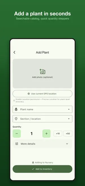 PlantLedger: Plants inventory screenshot 2