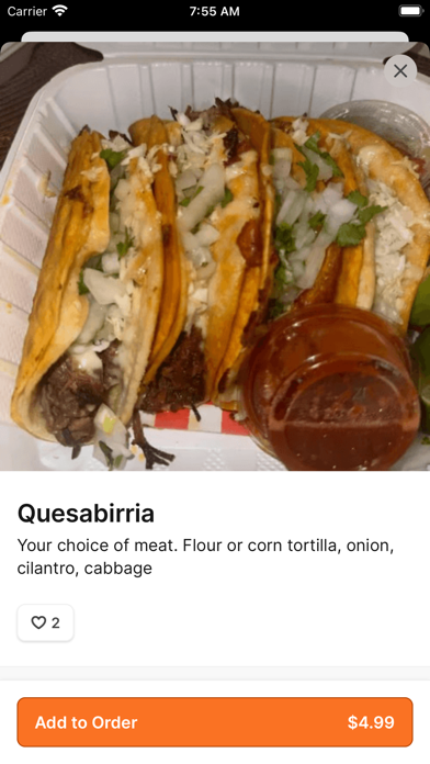 Birria Bite iPhone screenshot 4 - Food & Drink app