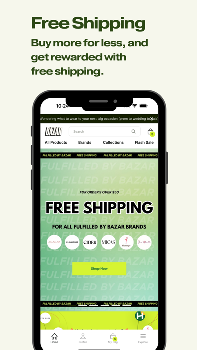 ShopBazar iPhone screenshot 1 - Shopping app