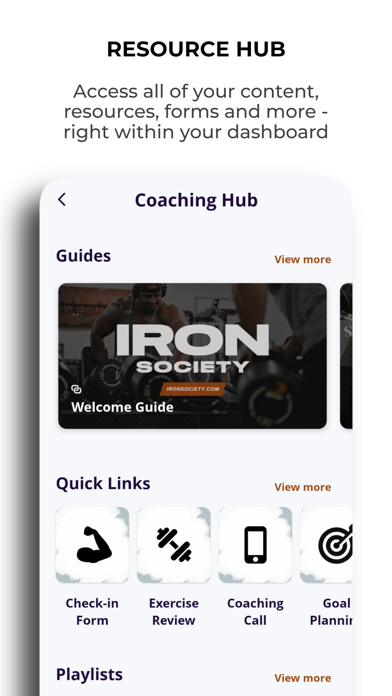 Iron Society Fit Screenshot