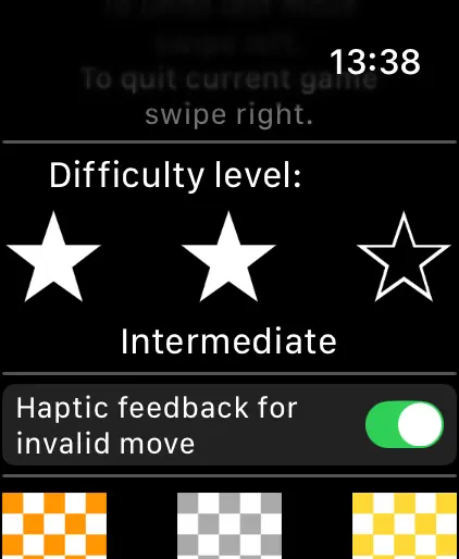 Screenshot #3 pour Mini Chess on Watch