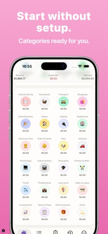 Within Budget: Expense Tracker screenshot