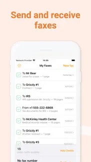 genius fax - faxing app iphone images 3