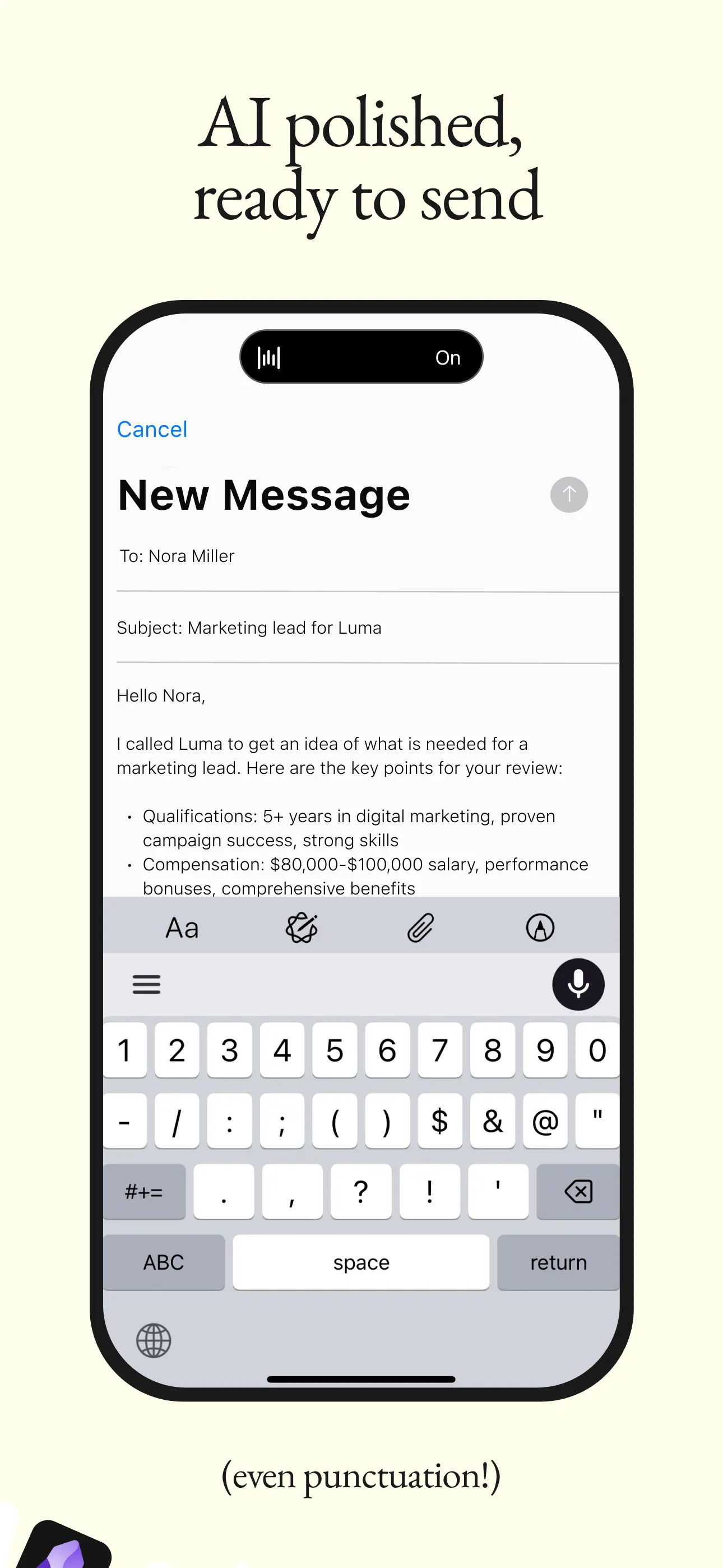 Wispr Flow: AI Voice Keyboard screenshot 2