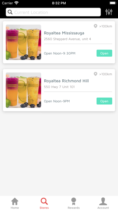 Royaltea Canada Screenshot