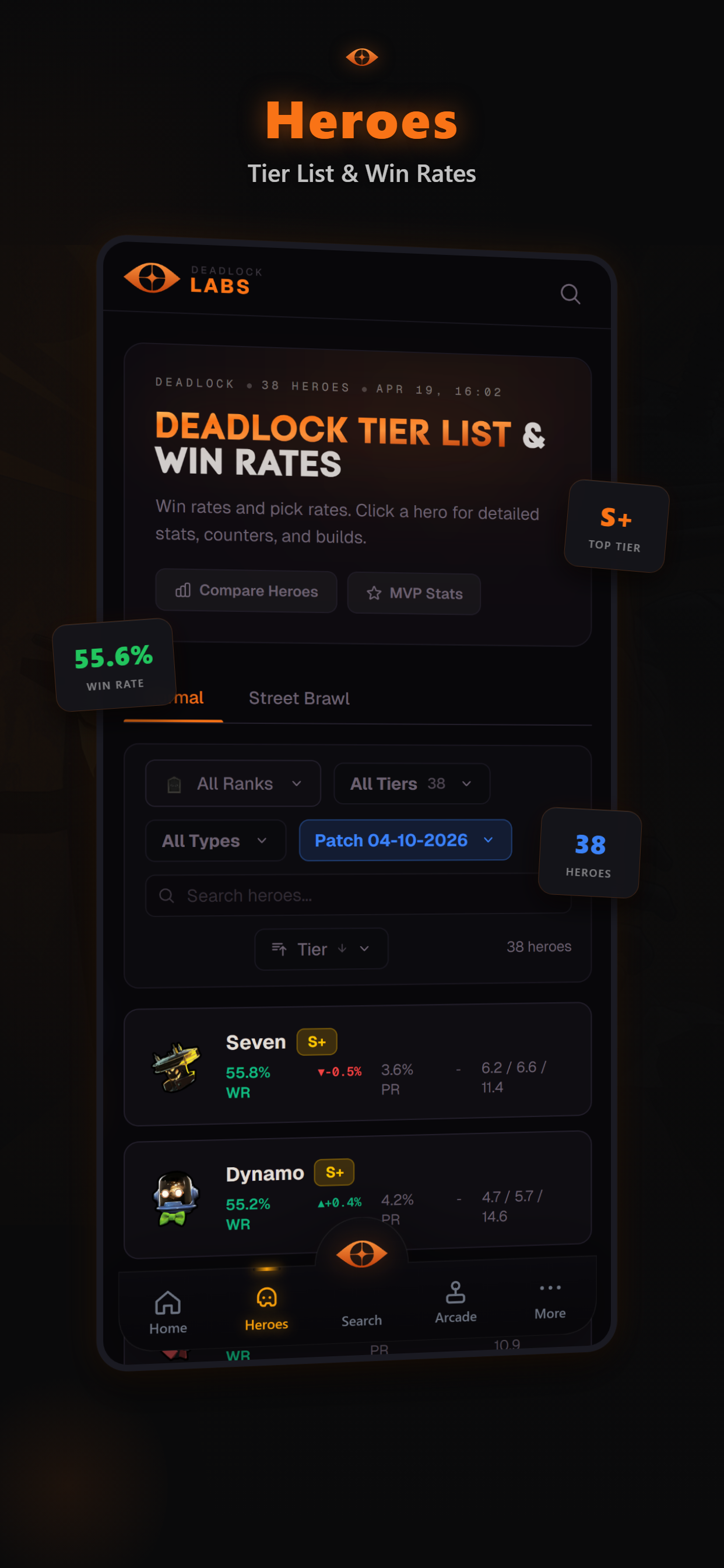 Deadlock Labs - Stats Tracker