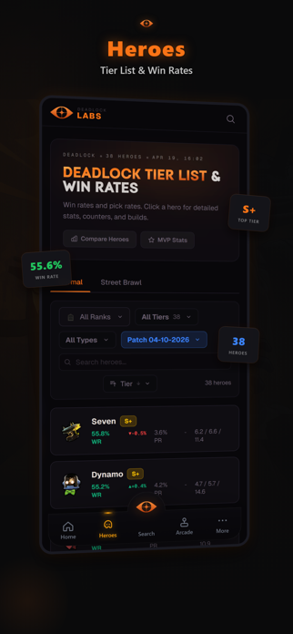 Deadlock Labs - Stats Tracker Screenshot 8 of 8