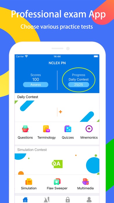 NCLEX PN Exam Expert Screenshot