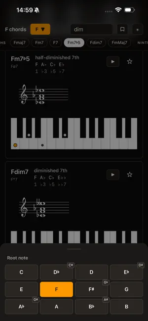 Jazzlore Chords screenshot 2
