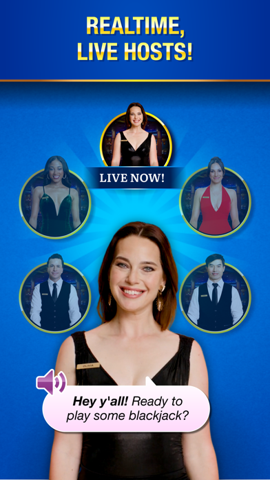 Blackjack Live Casino 21 Screenshot