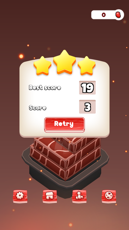 #4. KebabStack (iOS) 由: Adisoft Gaming Co., LTD